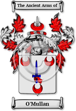 O'Mullan Family Crest Download (jpg) Legacy Series - 150 DPI