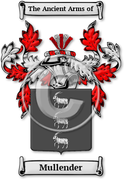 Mullender Family Crest Download (JPG) Legacy Series - 600 DPI