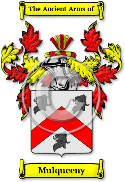 Mulqueeny Family Crest Download (JPG) Legacy Series - 600 DPI