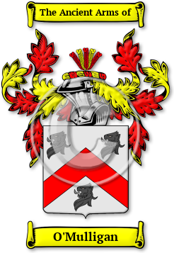 O'Mulligan Family Crest Download (jpg) Legacy Series - 150 DPI