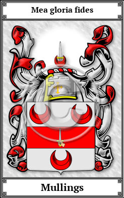 Mullings Family Crest Download (JPG) Book Plated - 600 DPI