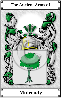Mulready Family Crest Download (JPG)  Book Plated - 150 DPI