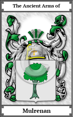 Mulrenan Family Crest Download (JPG) Book Plated - 600 DPI