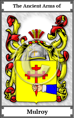 Mulroy Family Crest Download (JPG)  Book Plated - 150 DPI