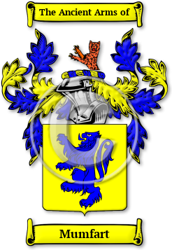 Mumfart Family Crest Download (jpg) Legacy Series - 150 DPI