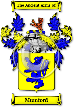 Mumford Family Crest Download (jpg) Legacy Series - 150 DPI