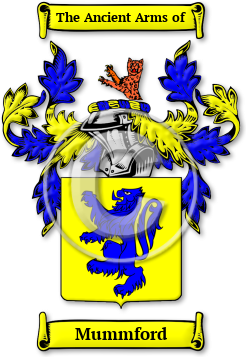 Mummford Family Crest Download (jpg) Legacy Series - 150 DPI