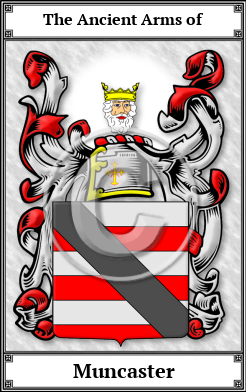 Muncaster Family Crest Download (JPG)  Book Plated - 150 DPI