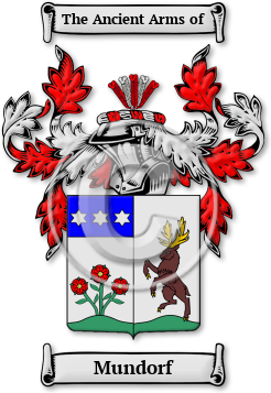 Mundorf Family Crest Download (JPG) Legacy Series - 300 DPI