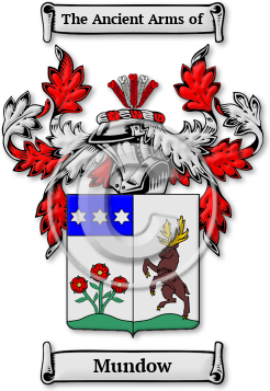 Mundow Family Crest Download (jpg) Legacy Series - 150 DPI