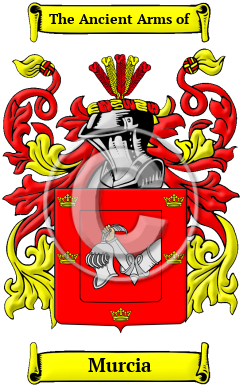 Murcia Family Crest Download (JPG) Heritage Series - 600 DPI