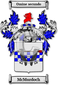 McMurdoch Family Crest Download (jpg) Legacy Series - 150 DPI