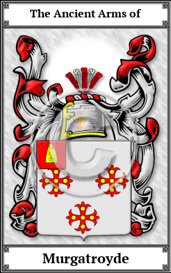 Murgatroyde Family Crest Download (JPG)  Book Plated - 150 DPI