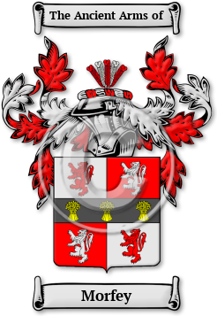 Morfey Family Crest Download (jpg) Legacy Series - 150 DPI
