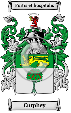 Curphey Family Crest Download (JPG) Heritage Series - 600 DPI