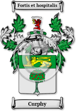 Curphy Family Crest Download (JPG) Legacy Series - 600 DPI