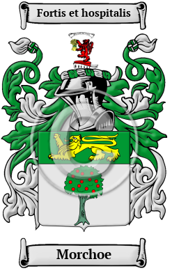 Morchoe Family Crest Download (JPG) Heritage Series - 600 DPI
