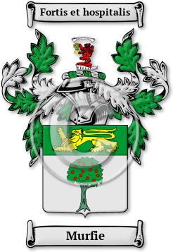 Murfie Family Crest Download (jpg) Legacy Series - 150 DPI