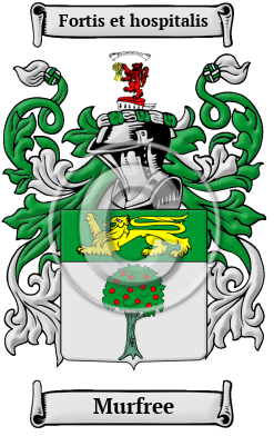 Murfree Family Crest Download (JPG) Heritage Series - 600 DPI
