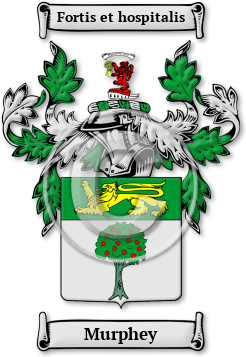 Murphey Family Crest Download (jpg) Legacy Series - 150 DPI