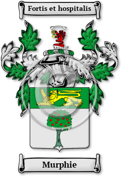 Murphie Family Crest Download (jpg) Legacy Series - 150 DPI