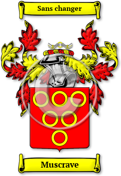 Muscrave Family Crest Download (jpg) Legacy Series - 150 DPI