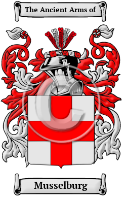 Musselburg Family Crest Download (JPG) Heritage Series - 600 DPI