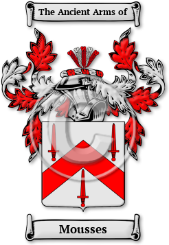 Mousses Family Crest Download (jpg) Legacy Series - 150 DPI