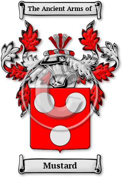 Mustard Family Crest Download (jpg) Legacy Series - 150 DPI