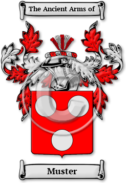 Muster Family Crest Download (jpg) Legacy Series - 150 DPI