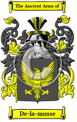 De-la-musse Family Crest Download (JPG) Heritage Series - 600 DPI