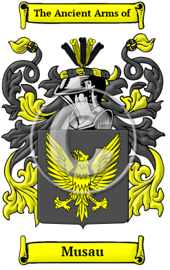 Musau Family Crest/Coat of Arms