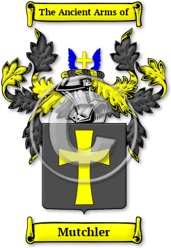 Mutchler Family Crest Download (JPG) Legacy Series - 600 DPI