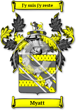 Myatt Family Crest Download (JPG) Legacy Series - 600 DPI