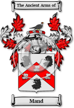 Mand Family Crest Download (jpg) Legacy Series - 150 DPI
