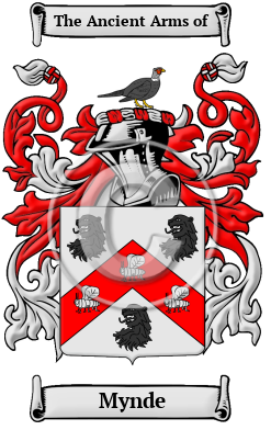 Mynde Family Crest Download (JPG) Heritage Series - 600 DPI