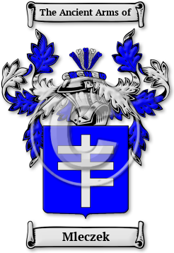 Mleczek Family Crest Download (jpg) Legacy Series - 150 DPI