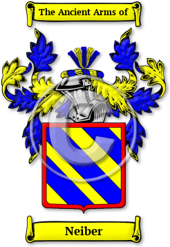 Neiber Family Crest Download (jpg) Legacy Series - 150 DPI