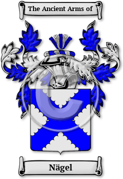 Nägel Family Crest Download (JPG) Legacy Series - 600 DPI