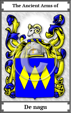 De nagu Family Crest Download (JPG)  Book Plated - 150 DPI