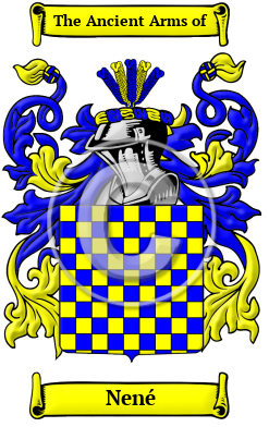 Nené Family Crest Download (JPG) Heritage Series - 600 DPI