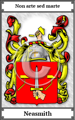 Neasmith Family Crest Download (JPG) Book Plated - 600 DPI