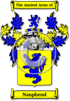 Nanphend Family Crest Download (jpg) Legacy Series - 150 DPI