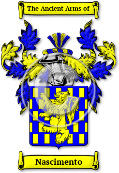 Nascimento Family Crest Download (JPG) Legacy Series - 600 DPI