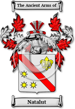 Natalut Family Crest Download (jpg) Legacy Series - 150 DPI