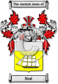 Noè Family Crest Download (jpg) Legacy Series - 150 DPI