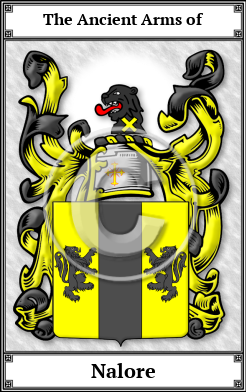 Nalore Family Crest Download (JPG) Book Plated - 600 DPI