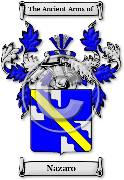 Nazaro Family Crest Download (JPG) Legacy Series - 600 DPI