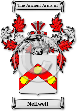 Nellwell Family Crest Download (JPG) Legacy Series - 600 DPI