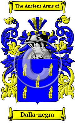 Dalla-negra Family Crest Download (JPG) Heritage Series - 300 DPI